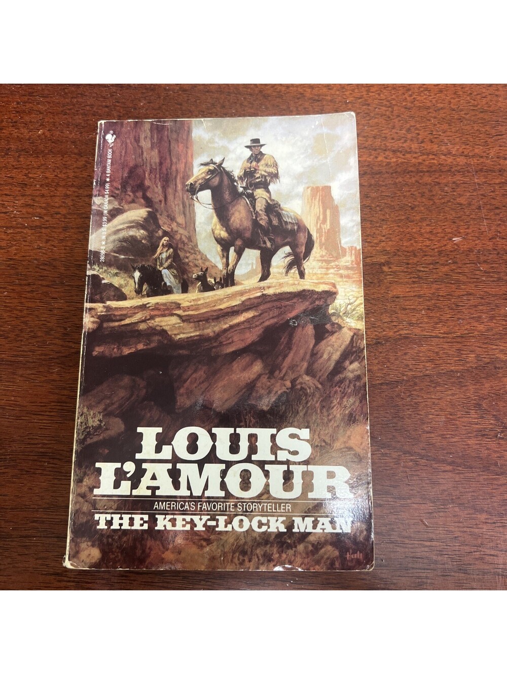 The Key-Lock Man by Louis L'Amour (1965, Paperback) Bantam Western
